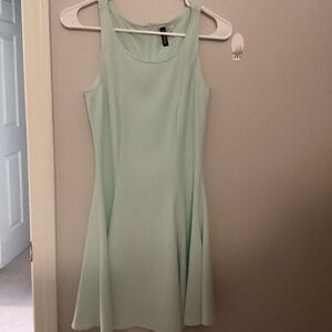 A line MINT GREEN Dress